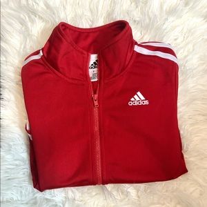 ***Girls Adidas zip up jacket size 7
